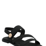 Sandalia Mujer Luma Negro Azaleia