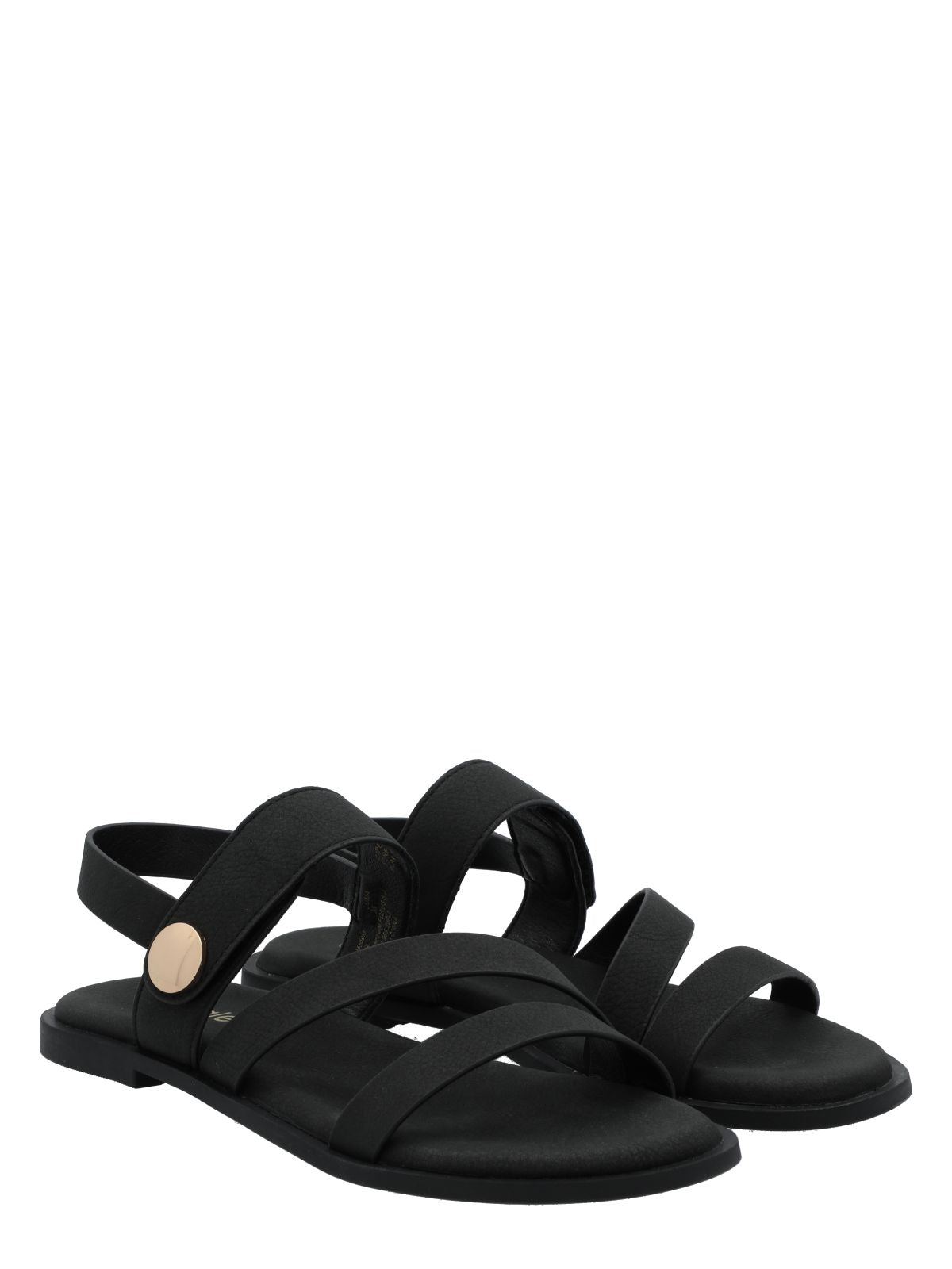 Sandalia Mujer Luma Negro Azaleia