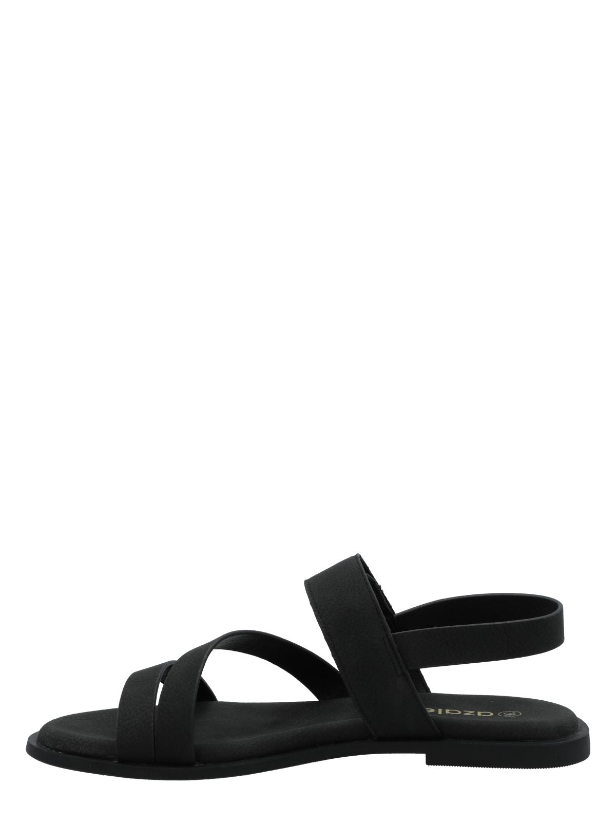 Sandalia Mujer Luma Negro Azaleia