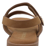 Sandalia Mujer Luma Cognac Azaleia