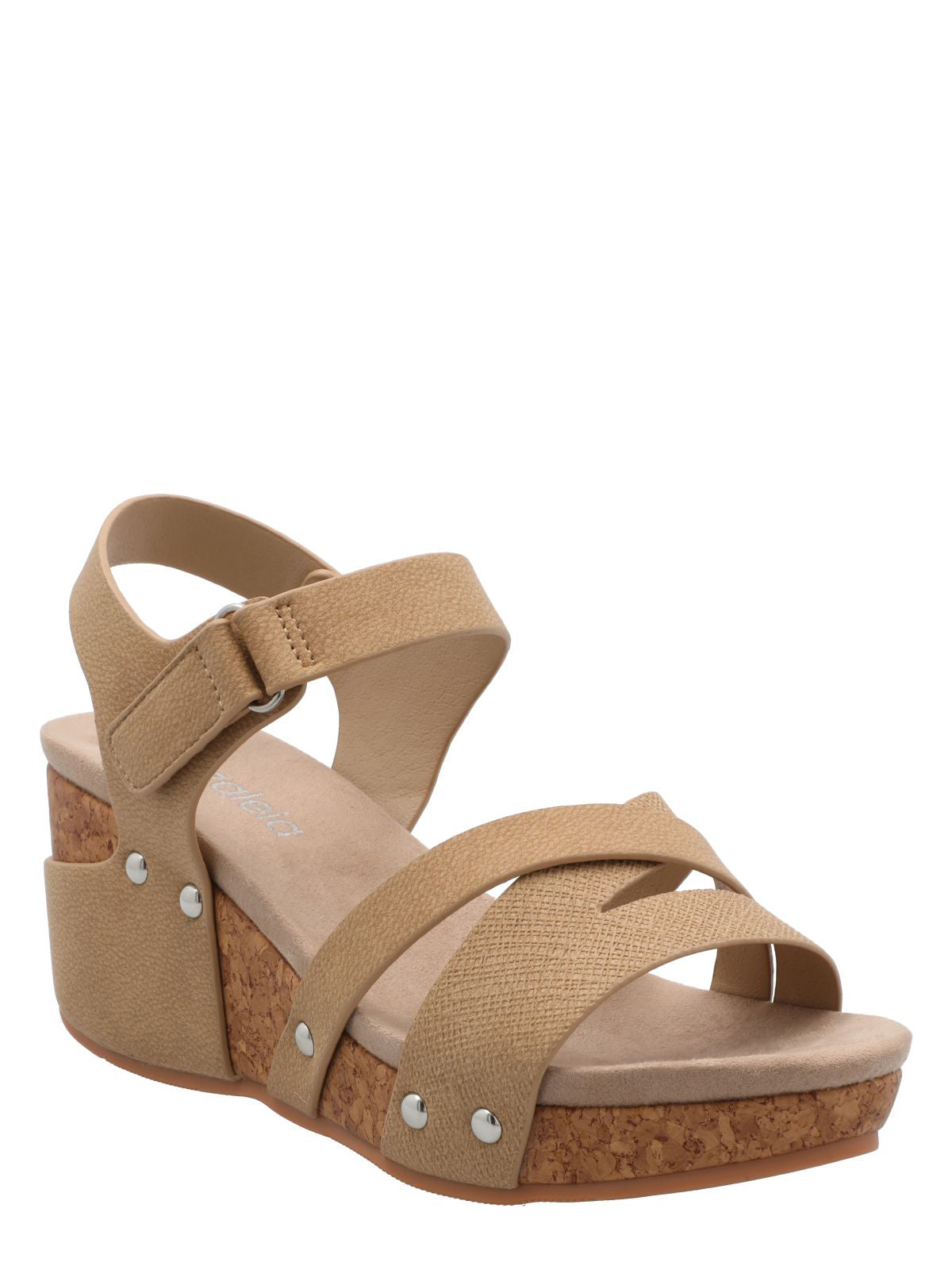 Sandalia Mujer Chanel Beige Azaleia