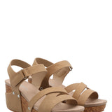 Sandalia Mujer Chanel Beige Azaleia
