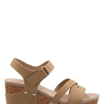Sandalia Mujer Chanel Beige Azaleia