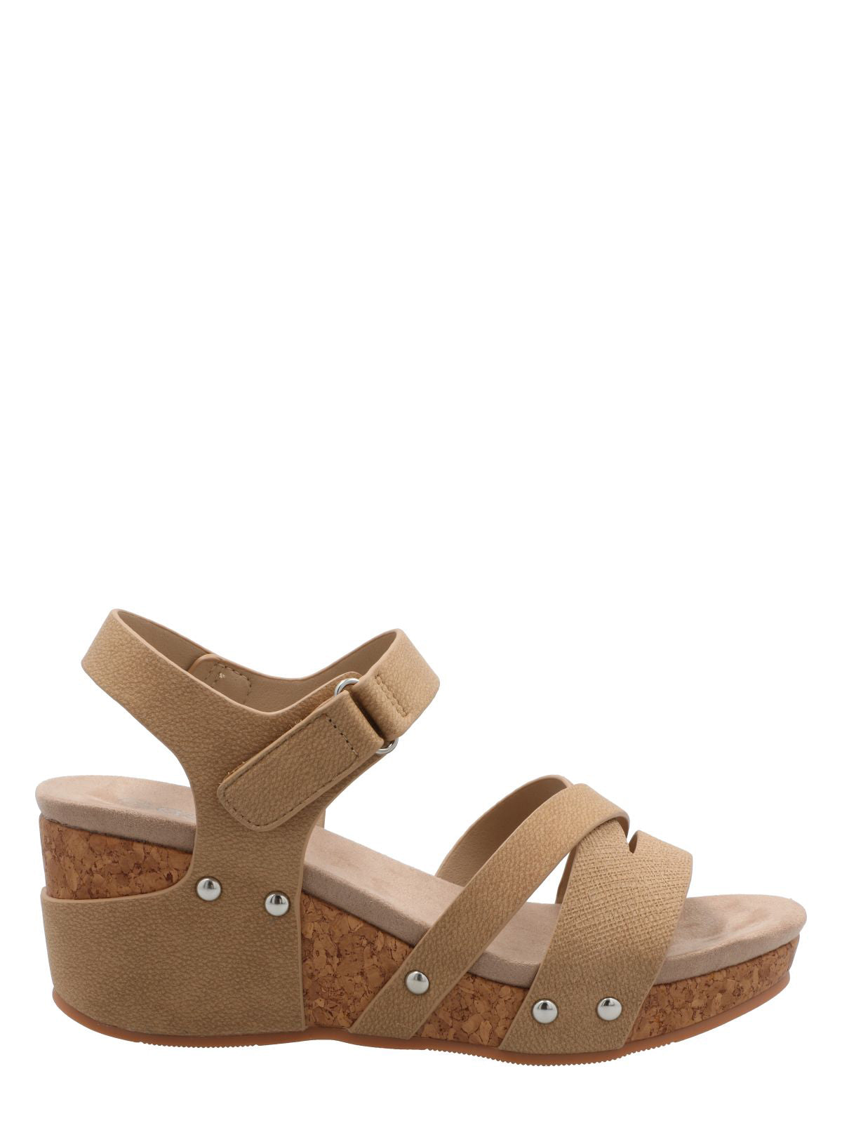 Sandalia Mujer Chanel Beige Azaleia