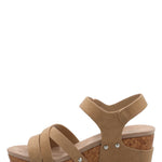 Sandalia Mujer Chanel Beige Azaleia