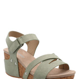 Sandalia Mujer Chanel Menta  Azaleia