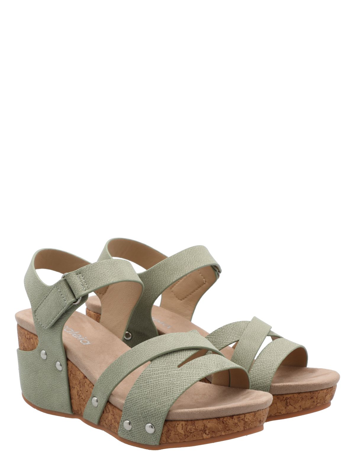Sandalia Mujer Chanel Menta  Azaleia