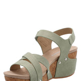 Sandalia Mujer Chanel Menta  Azaleia