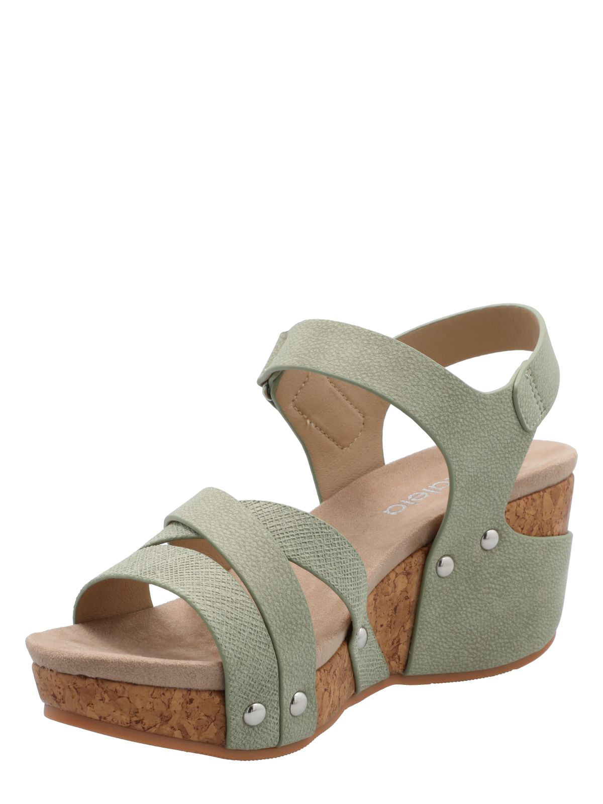Sandalia Mujer Chanel Menta  Azaleia