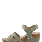 Sandalia Mujer Chanel Menta  Azaleia