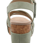 Sandalia Mujer Chanel Menta  Azaleia