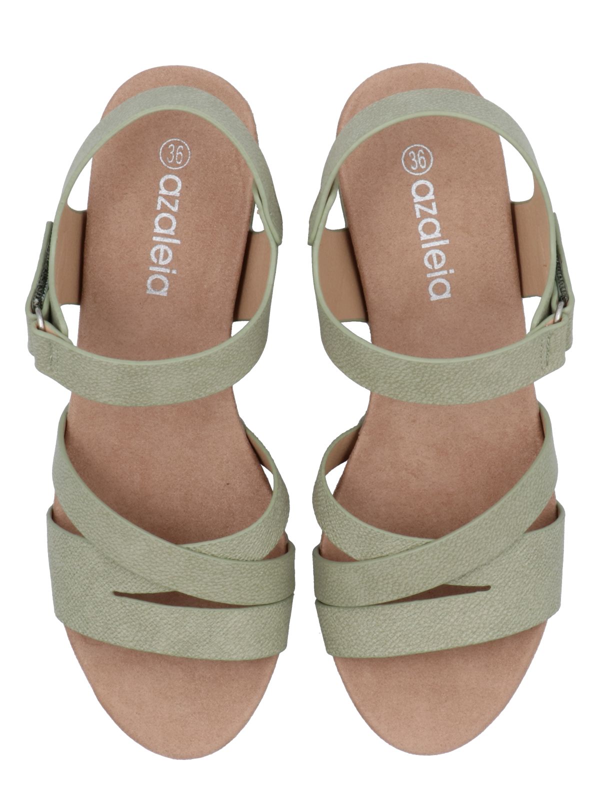 Sandalia Mujer Chanel Menta  Azaleia