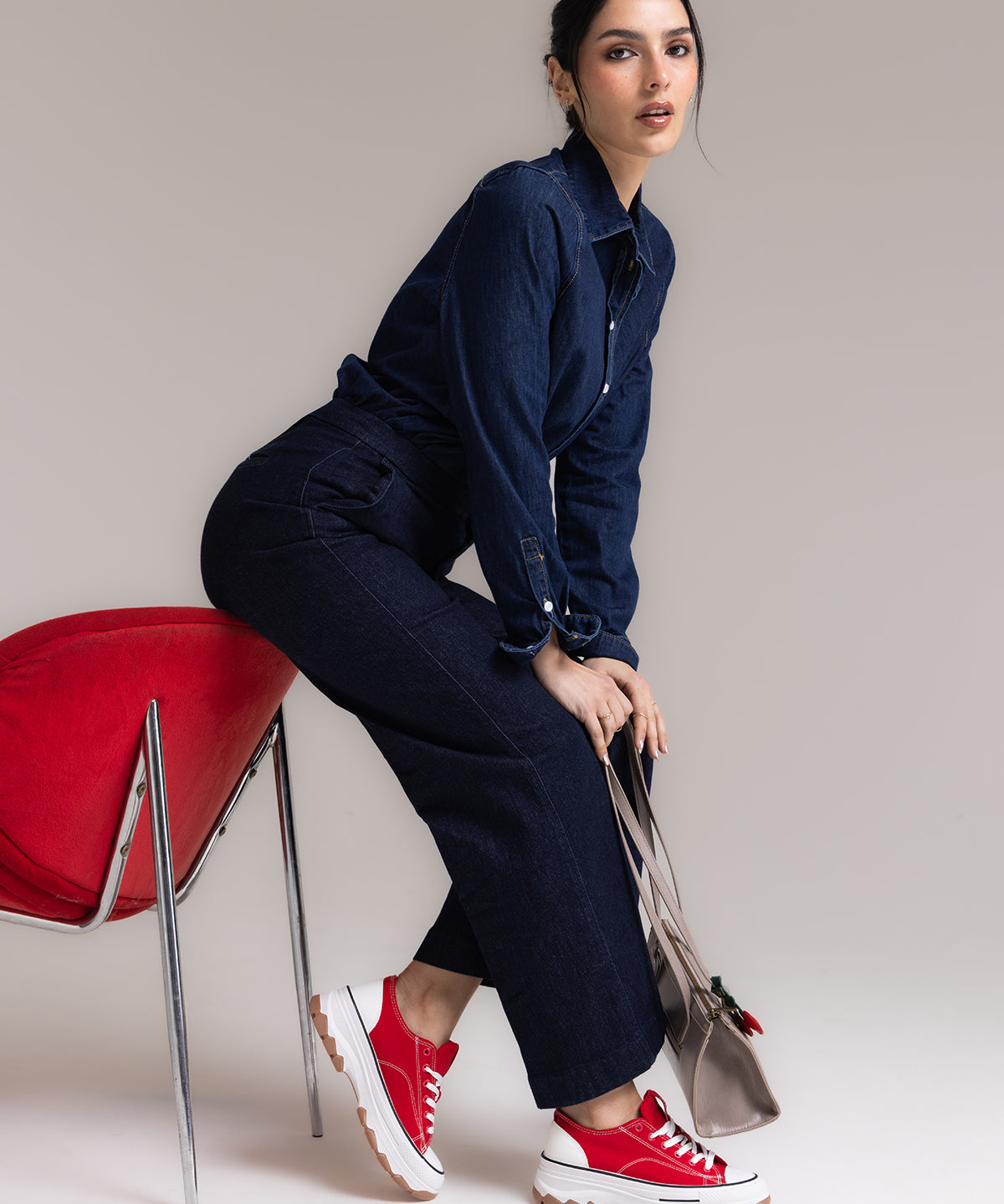 Zapatilla Mujer Rachel 2 Rojo Azaleia