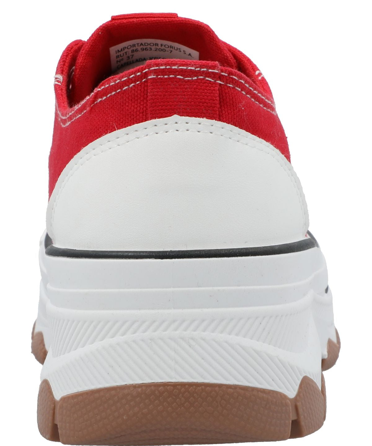Zapatilla Mujer Rachel 2 Rojo Azaleia