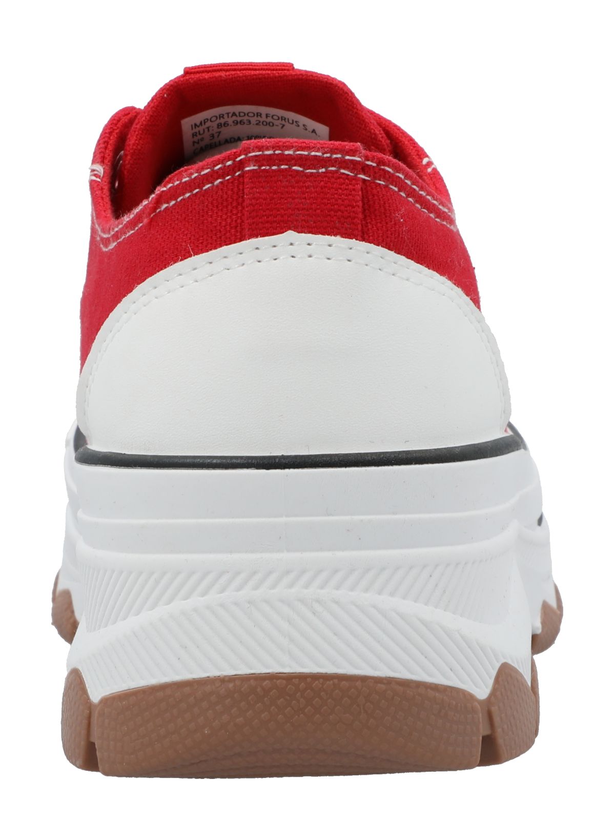 Zapatilla Mujer Rachel 2 Rojo Azaleia