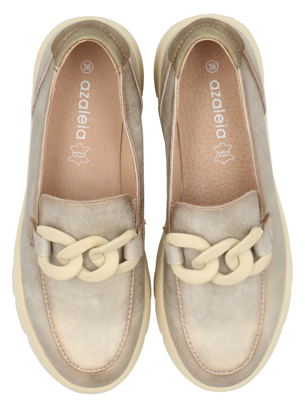Zapato Mujer Andreas Dorado Azaleia