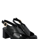 Sandalia Mujer Cross Negro Azaleia