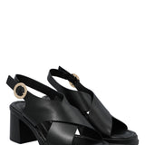 Sandalia Mujer Cross Negro Azaleia