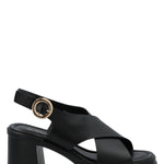 Sandalia Mujer Cross Negro Azaleia