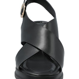 Sandalia Mujer Cross Negro Azaleia
