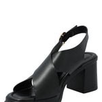 Sandalia Mujer Cross Negro Azaleia
