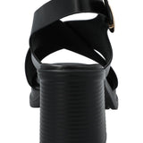 Sandalia Mujer Cross Negro Azaleia