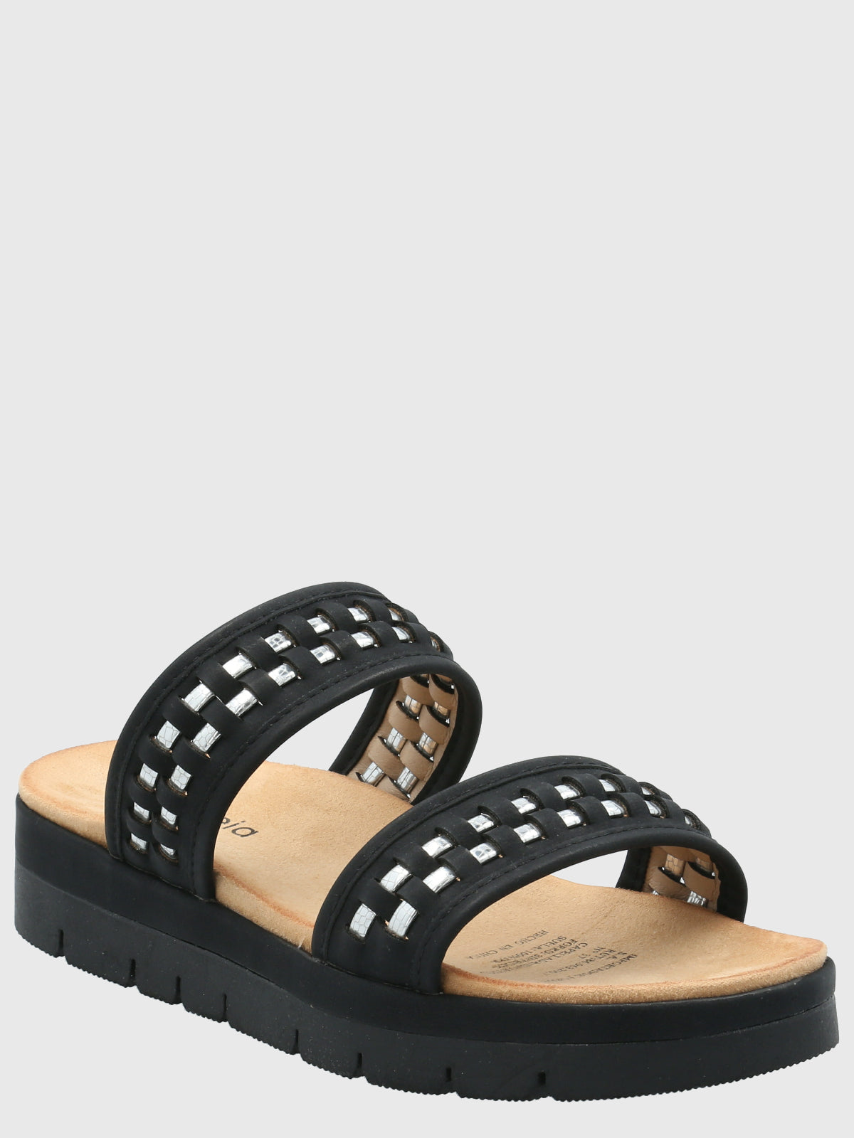 Sandalia Mujer Simone Negro Azaleia