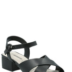 Sandalia Mujer Leandro Negro Azaleia