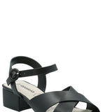 Sandalia Mujer Leandro Negro Azaleia