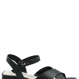 Sandalia Mujer Leandro Negro Azaleia