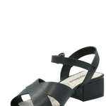 Sandalia Mujer Leandro Negro Azaleia