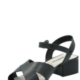 Sandalia Mujer Leandro Negro Azaleia