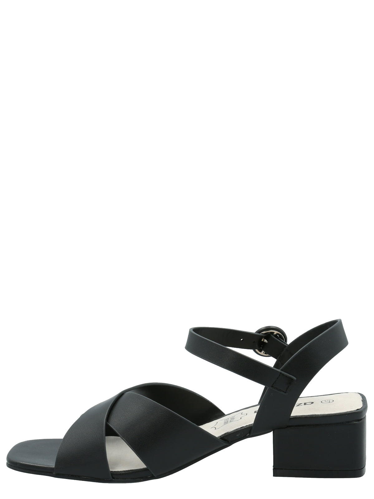 Sandalia Mujer Leandro Negro Azaleia