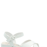 Sandalia Mujer Leandro Blanco Azaleia