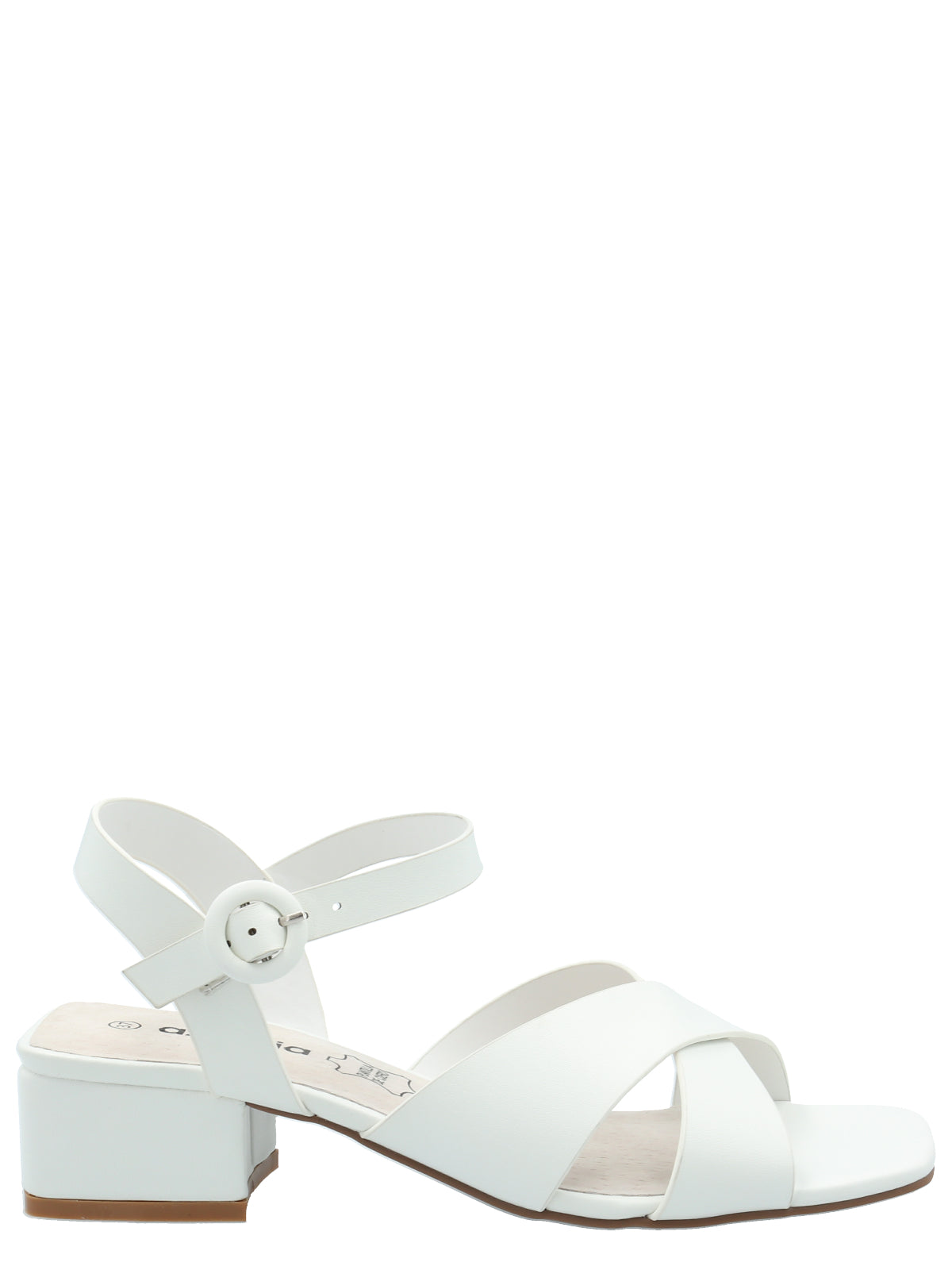 Sandalia Mujer Leandro Blanco Azaleia