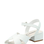 Sandalia Mujer Leandro Blanco Azaleia