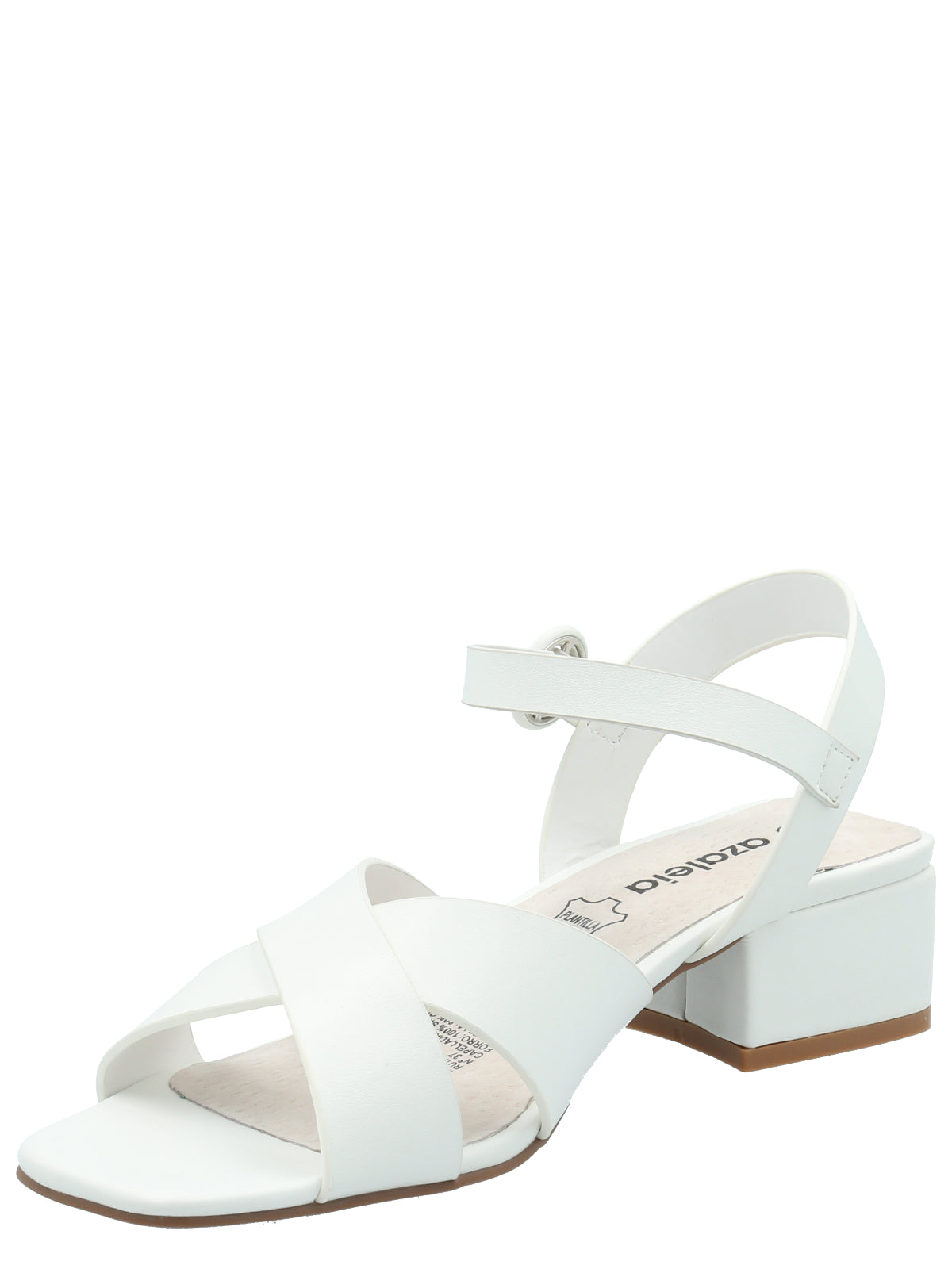 Sandalia Mujer Leandro Blanco Azaleia