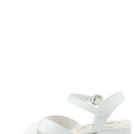 Sandalia Mujer Leandro Blanco Azaleia