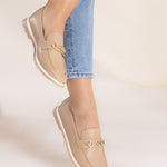 Zapato Mujer Alessi Beige Azaleia