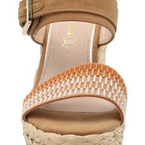 Sandalia Mujer Renzo Cognac Azaleia