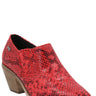 Botín Mujer Augusto Rojo Azaleia
