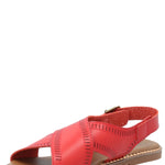 Sandalia Mujer Nazario Rojo Azaleia