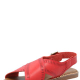 Sandalia Mujer Nazario Rojo Azaleia