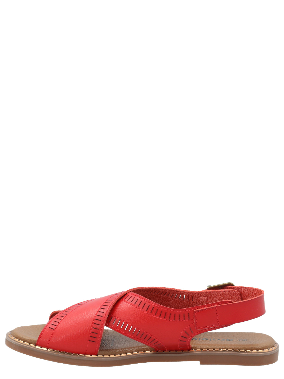Sandalia Mujer Nazario Rojo Azaleia