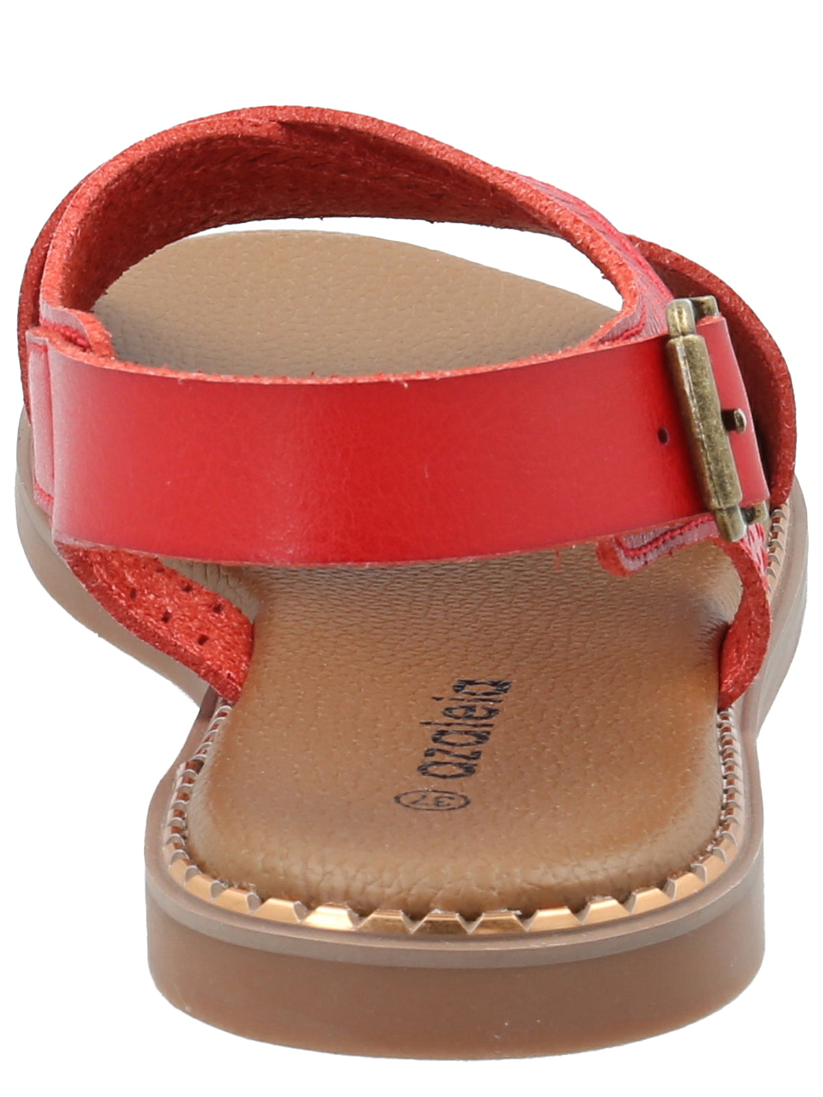 Sandalia Mujer Nazario Rojo Azaleia