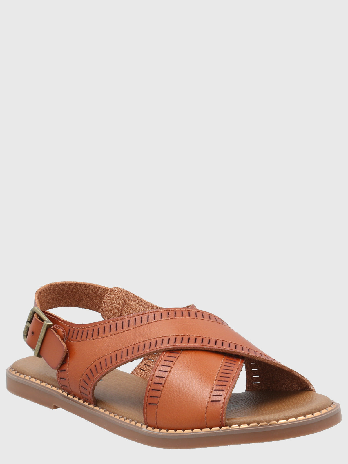 Sandalia Mujer Nazario Café Azaleia