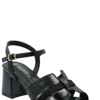 Sandalia Mujer Celia Negro Azaleia