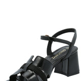 Sandalia Mujer Celia Negro Azaleia