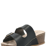 Sandalia Mujer Riviera Negro Azaleia