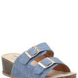 Sandalia Mujer Riviera Denim Azaleia
